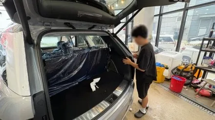 팰리세이드 쉬머링 실버 메탈릭 실제 컬러는 / 서울 구로 영등포