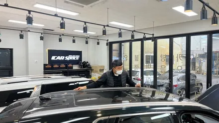 오묘한 컬러감, 팰리세이드 로버스트 에메랄드 펄 신차검수 / 서울 구로 영등포