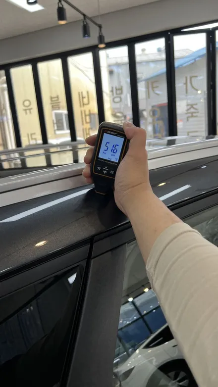 정확한 스포티지 신차검수를 위해 활용된 전문기기들 / 서울 구로 영등포