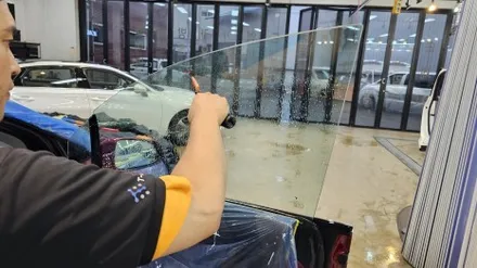 고난이도 모델X 썬팅도 문제없이..? 테슬라 전문점! / 서울 구로 영등포