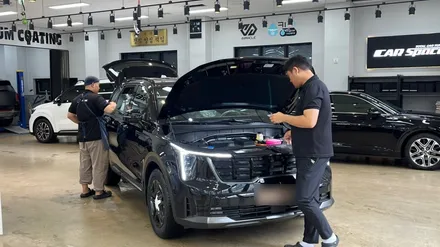 인기를 실감할 수 있었던 쏘렌토 블랙 신차검수 현장?! / 서울 구로 영등포