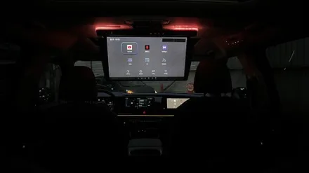 카니발 하이브리드 XM-U184 EV10 천장TV 모니터 설치후기! / 서울 구로 영등포