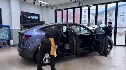 모델Y 미드나잇실버 신차검수 도장면, 실내 등 품질 이상 무!! / 서울 구로 영등포