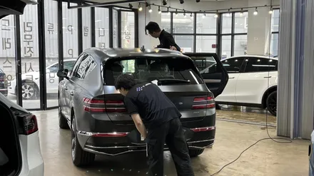 2024년 GV80 마칼루그레이 무광 신차검수 실물 짱 / 서울 구로 영등포