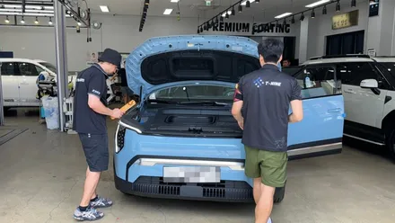 2024 EV3 프로스트 블루 롱레인지 생생한 실물 후기 / 서울 구로 영등포