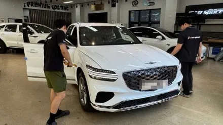 GV70 신차검수, 외관과 내부를 꼼꼼하게 체크해 본 결과?! / 서울 구로 영등포