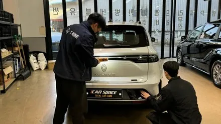 그랑 콜레오스 클라우드 펄 신차검수, 양품 확인! / 서울 구로 영등포
