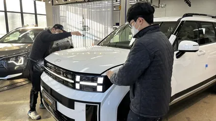 싼타페 신차검수, 외관과 실내 모두 하자 발견..? / 서울 구로 영등포