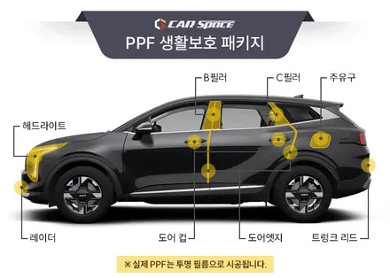 카스페이스 구로 썬팅, 프리미엄 성능 그대로 스포티지 스마트하게 완성 / 서울 구로 영등포