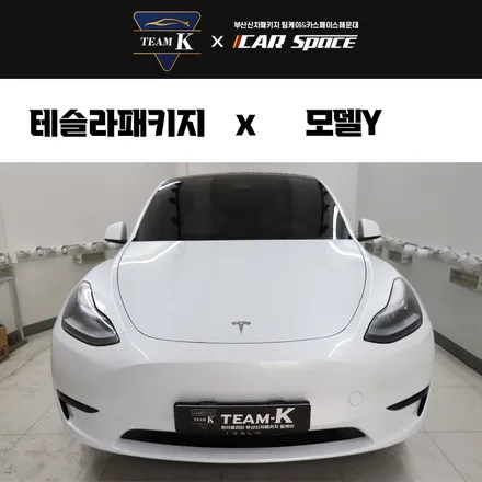 테슬라 모델Y 부산 신차패키지 카스페이스에 맡겨보세요 / 부산 해운대구 재송동