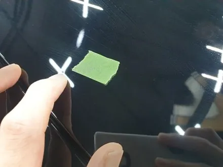 테슬라 모델X 솔리드 블랙 하버캠프 썬팅으로 업그레이드 / 부산 해운대구 재송동