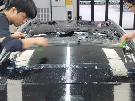 부산 BMW X7 하버캠프 썬팅 썬루프 열차단 PPF 좋은데요? / 부산 해운대구 재송동