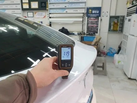 부산 테슬라 모델y 신차패키지 썬팅 까다로운 시공 후기 / 부산 해운대구 재송동
