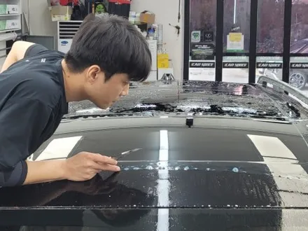 부산 BMW X7 하버캠프 썬팅 썬루프 열차단 PPF 좋은데요? / 부산 해운대구 재송동