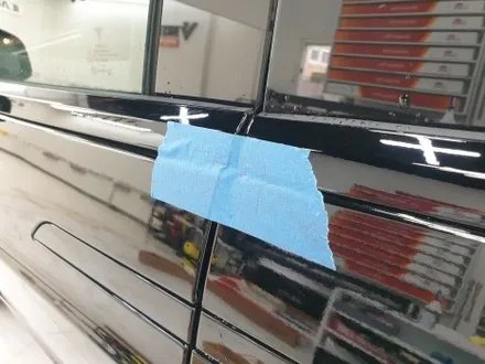 테슬라 모델X 솔리드 블랙 하버캠프 썬팅으로 업그레이드 / 부산 해운대구 재송동