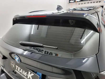 해운대 썬팅 BMW iX3 카본 블랙에 시공 / 부산 해운대구 재송동