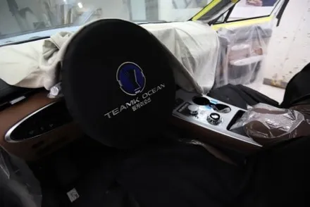 부산 제네시스gv70 신차패키지 루마버텍스 썬팅 씰룩 가죽코팅 시공기 / 부산 해운대구 재송동