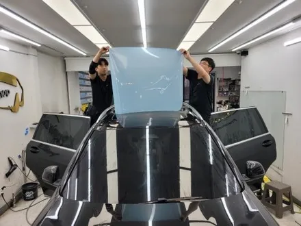 부산 BMW X7 하버캠프 썬팅 썬루프 열차단 PPF 좋은데요? / 부산 해운대구 재송동