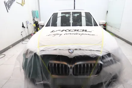 BMW 530I 품격에 어울리는 부산 브이쿨VK 풀 시공. / 부산 해운대구 재송동