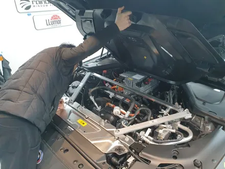 BMW I4 M50에 적용 된 부산 씰룩 가죽코팅 / 부산 해운대구 재송동