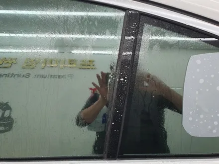 BMW 530i 쿠폰 필름 제거 후 부산 브이쿨 썬팅 시공 / 부산 해운대구 재송동