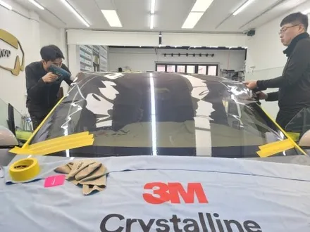 3M 크리스탈라인 전면 40% 측후면 20% 농도 가격 모델 X 썬팅 후기 / 부산 해운대구 재송동