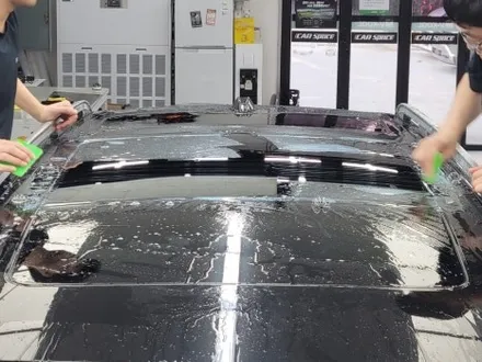 부산 BMW X7 하버캠프 썬팅 썬루프 열차단 PPF 좋은데요? / 부산 해운대구 재송동