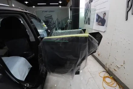 부산 하버캠프 세라믹본드 농도 가격 테슬라 주니퍼 그레이 시공 후기 / 부산 해운대구 재송동