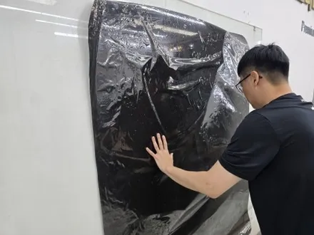 부산 해운대구 수영구 테슬라 신차패키지 하버캠프 썬팅 농도 추천 / 부산 해운대구 재송동