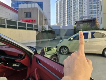 포르쉐 911 타르가4S 실버 루마버텍스썬팅 / 부산 해운대구 재송동