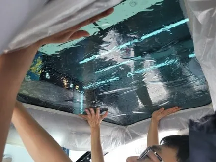 부산 어항 썬팅 궁금하시죠? 팀케이오션에서 확인해보세요 / 부산 해운대구 재송동
