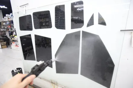 부산 싼타페 신차패키지 테라룩스 ir 썬팅 후기 / 부산 해운대구 재송동