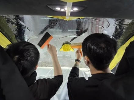 3M 크리스탈라인 전면 40% 측후면 20% 농도 가격 모델 X 썬팅 후기 / 부산 해운대구 재송동