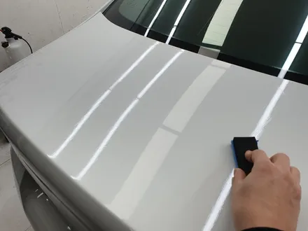 BMW 530i 쿠폰 필름 제거 후 부산 브이쿨 썬팅 시공 / 부산 해운대구 재송동