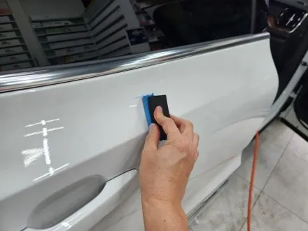 부산 루마버텍스 썬팅 볼보 XC60에 시공 / 부산 해운대구 재송동