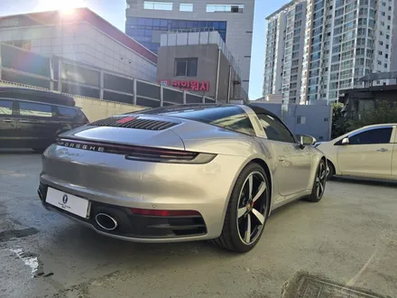 포르쉐 911 타르가4S 실버 루마버텍스썬팅 / 부산 해운대구 재송동
