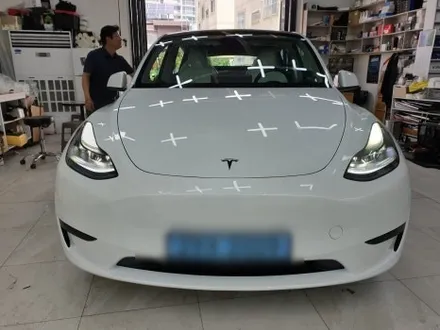 부산 테슬라 모델 Y 틴팅 잘하는 곳 / 부산 해운대구 재송동