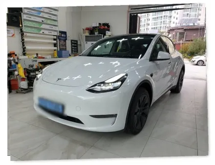 테라룩스 농도 30% 15% 농도 테슬라에 입혀보니 / 부산 해운대구 재송동