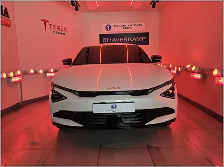 부산  EV6 썬팅 추천 루마버텍스 900 700 가격 농도 후기 / 부산 해운대구 재송동