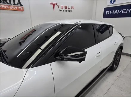부산  EV6 썬팅 추천 루마버텍스 900 700 가격 농도 후기 / 부산 해운대구 재송동