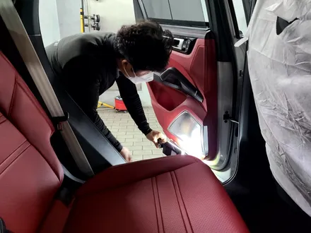 포르쉐 카이엔 쿠페 크레용 솔라가드 썬팅 / 부산 해운대구 재송동