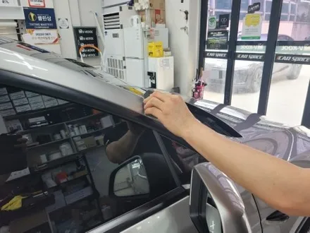 테슬라 모델 YL 코스믹실버 부산 신차패키지 하버캠프 썬팅 유리막코팅 PPF 시공기 / 부산 해운대구 재송동