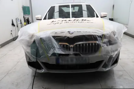 BMW 530i 쿠폰 필름 제거 후 부산 브이쿨 썬팅 시공 / 부산 해운대구 재송동