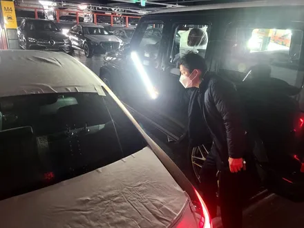 벤츠 A220 골드, 부산 썬팅 블랙박스 유리막코팅 / 부산 해운대구 재송동