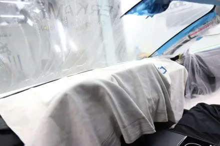 부산 테라룩스 IR 썬팅 테슬라 모델3 하프시공으로 진행 / 부산 해운대구 재송동
