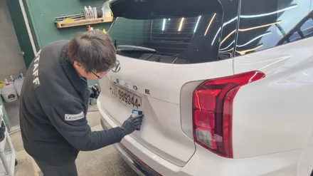 더뉴팰리세이드 사진으로 보는 레인보우V90 신차패키지 후기 / 안산 팔곡일동