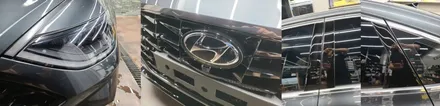 쏘나타 \'아마테라스hn+아이나비+유리막코팅+유리창발수코팅+PPF\'신차패키지 작업 후기_김포 카스페이스 / 김포시 장기동