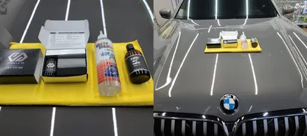 BMW 740Li \'차량썬팅 레인보우V90 아이나비QXD+유리막코팅+시트코팅+자동차PPF+방음\' 신차패키지 작업후기_김포 카스페이스 / 김포시 장기동