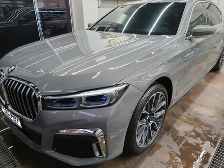 BMW 740Li \'차량썬팅 레인보우V90 아이나비QXD+유리막코팅+시트코팅+자동차PPF+방음\' 신차패키지 작업후기_김포 카스페이스 / 김포시 장기동