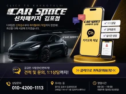 김포 테슬라 썬팅 모델Y 신차패키지｜버텍스900부터 오버젠 요크핸들까지 / 김포시 장기동